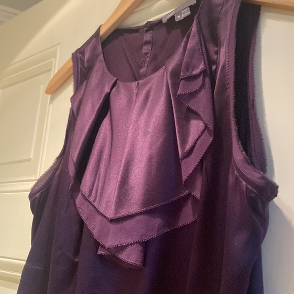 Vince, silk blouse, size M, purple - Picture 3 of 5